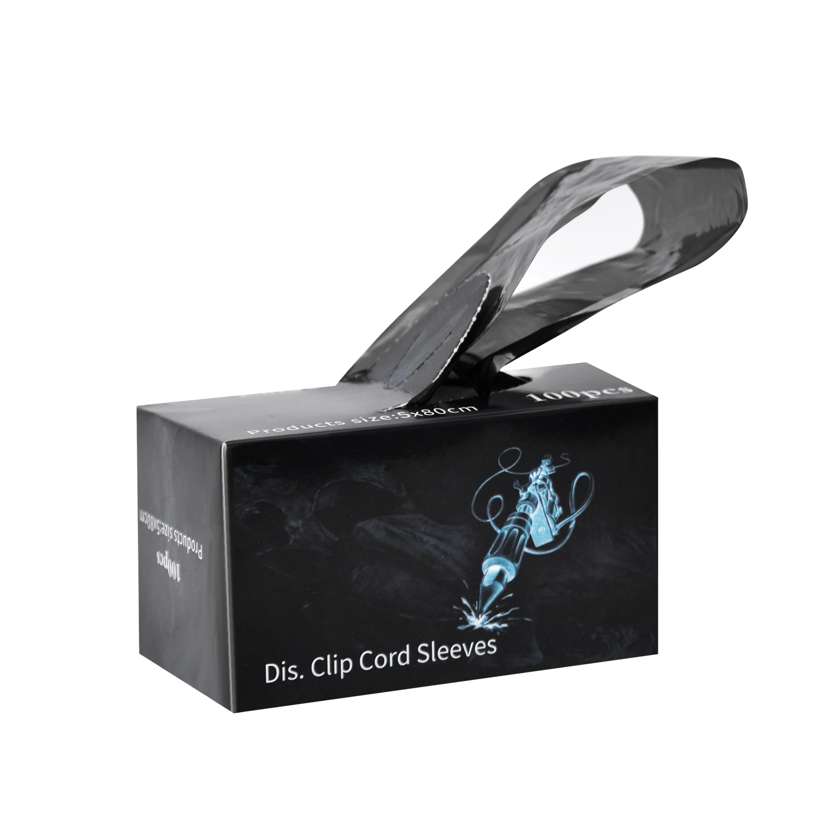 

100 шт., проволочная сумка для тату-машины TRO, высокое качество, зажим для татуировки, шнур, рукав, сумка, поставка для тату-машины, аксессуары для татуировки