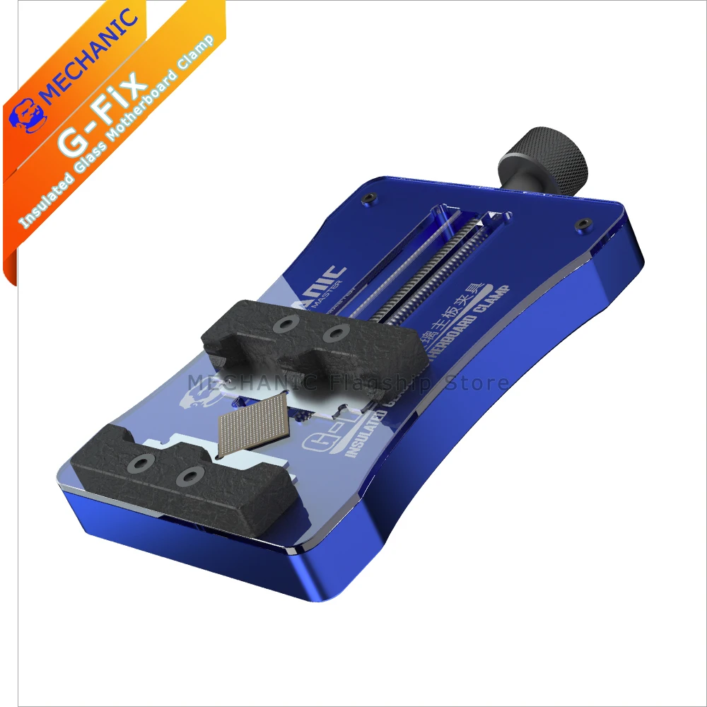 

Universal Fixture MECHANIC G-Fix Insulated Glass Motherboard Clamp for PCB Board IC Chip CPU Repair Fixed Holder Clamping Tool