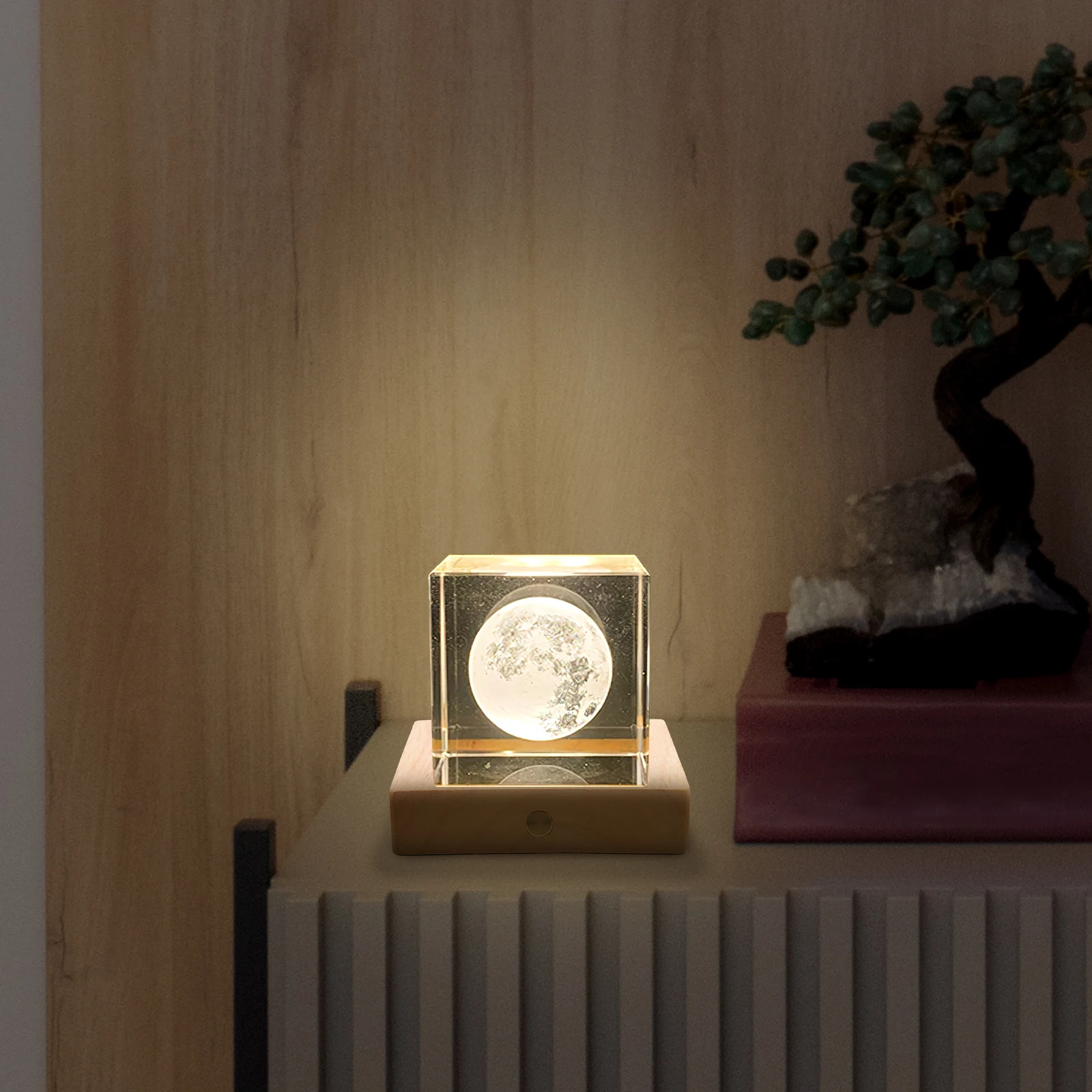 

Набор: Светящаяся деревянная подставка для коктейлей с LED-дисплеем, ночник для бара, вечеринок и домашнего декора