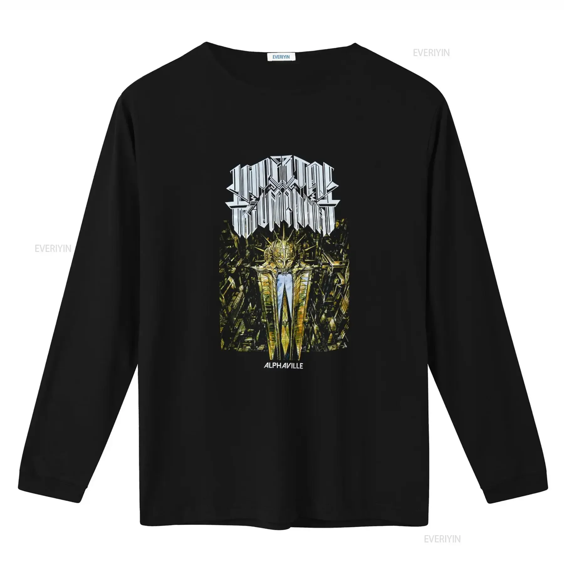 Men's Imperial Triumphant Alphaville T Shirt XX Large Black Unique Urban Art Print vintage Washed Stylish homme fashion Casual