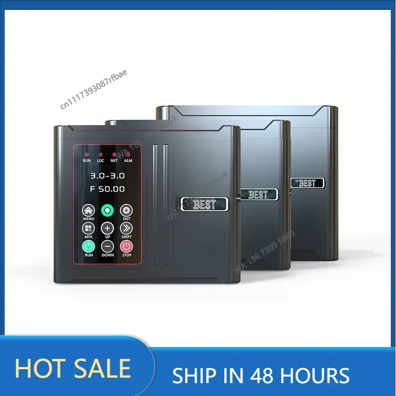 Cost-Effective H1 Water Pump Inverter 2.2KW 220v/380v Single Phase to Three Phase Deep Well Submersible Pump VFD