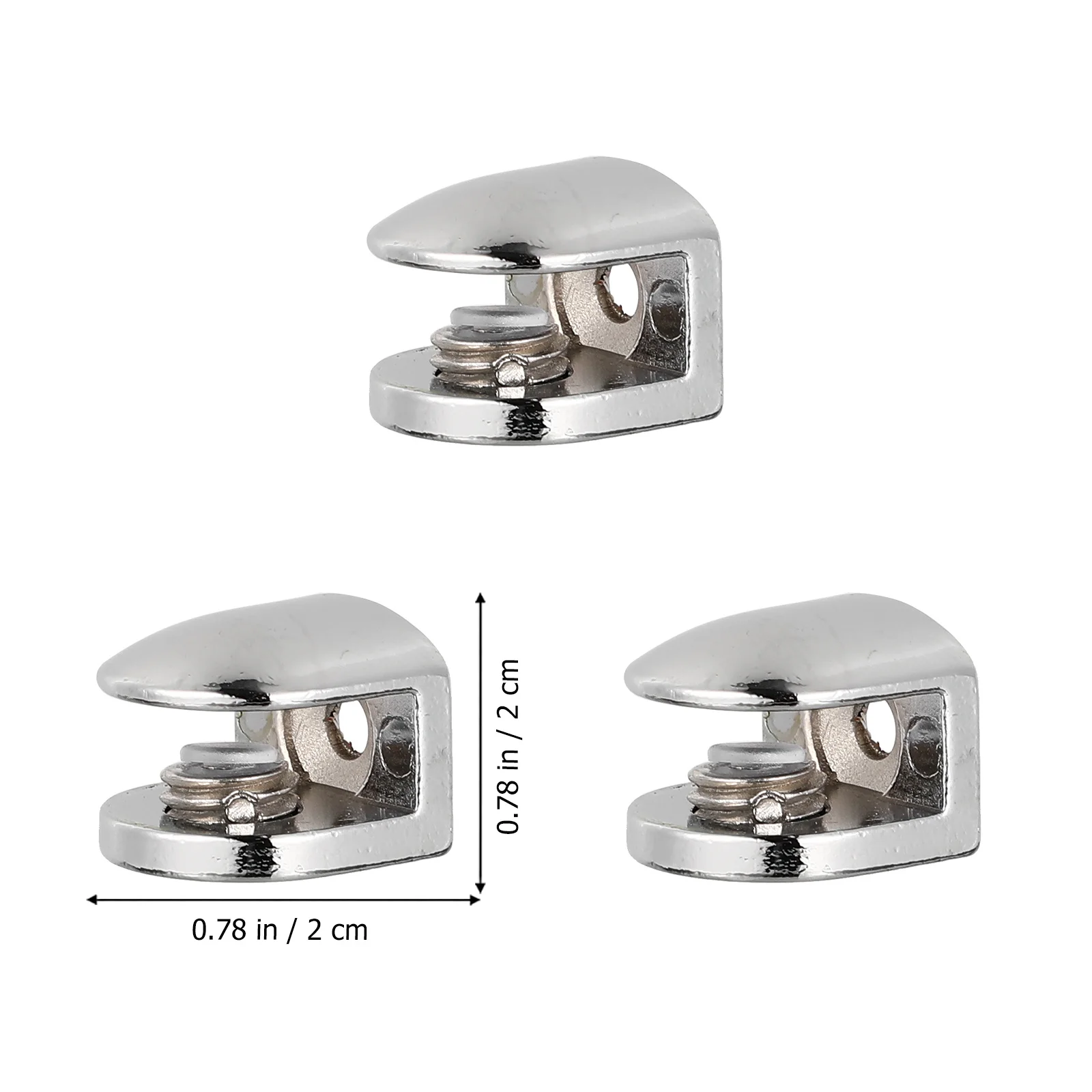 8 шт. зажимы для стекла из цинкового сплава, регулируемые крепежные кронштейны для держателей стеклянных полок 6-8 мм, винный шкаф, дисплей для ванной комнаты