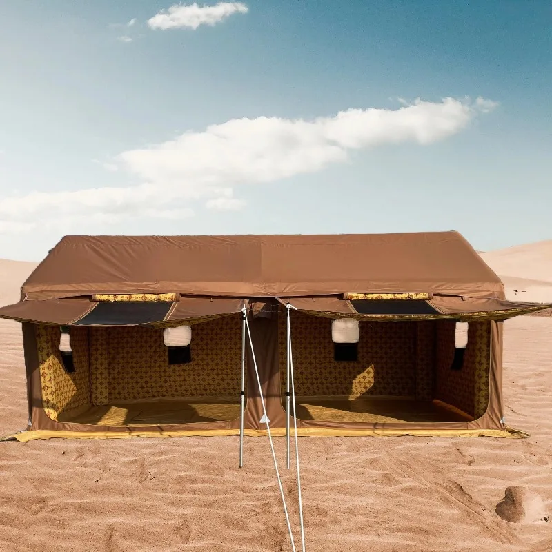 Hight Quantity Waterproof Middle East Desert Inflatable Airtight Camping Tent Manufacture