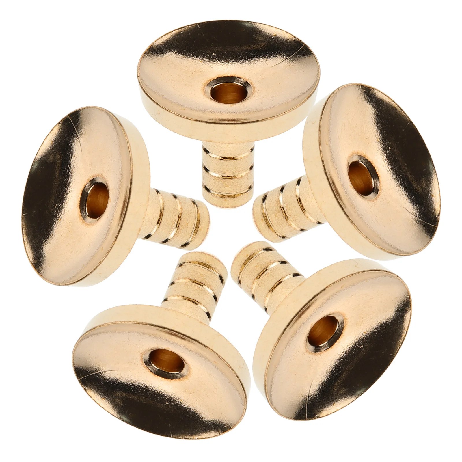 

5 Pcs Brass Incense Holder Stick Rack Burner Base Backflow Cone Stand Metal Tray