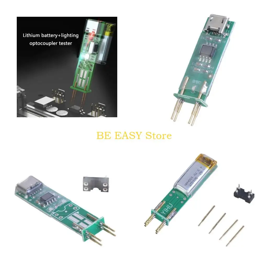 

E28F Circuit Board Practice Welding Electronic Product Assembling Parts Optocoupler Tester Electronic Repair Tool Test Module