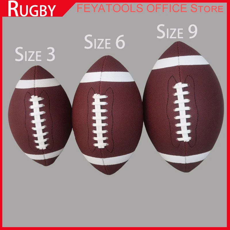 

FEYA Стандарты соревнований по американскому футболу для взрослых No 9, подростковый No6, детский мяч No 3 для тренировочной игры по американскому футболу