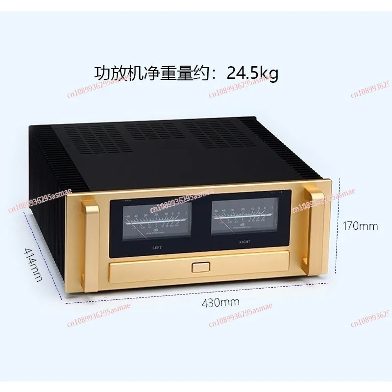 A70 Pure Rear Stage Power Amplifier HiFi Audiophile Grade Fully Balanced High Power Gold Sealed Tube Tube Sound Home Audio