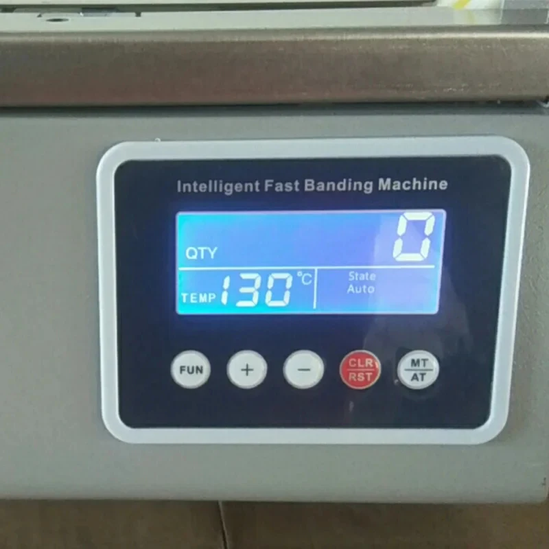 Automatic Hot Melt OPP Tape Banding Supermarket Vege Strapping hine L Furniture