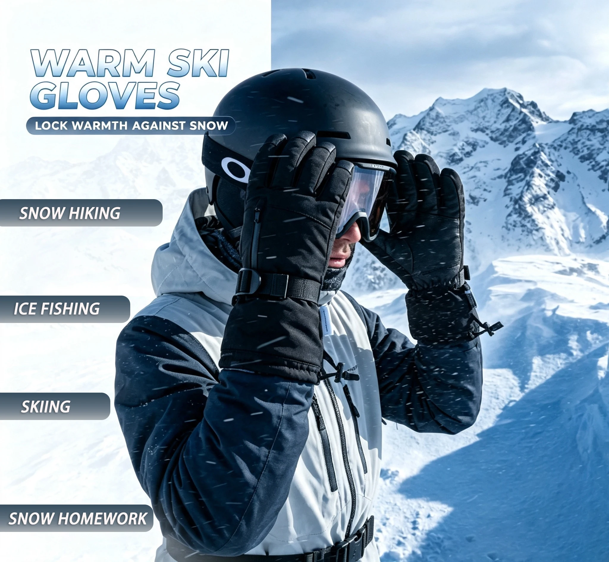 Winter skihandschoenen voor ma - Snow Glove Insulated recensie en prijs
