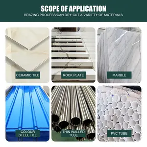 Multifunktional Schneidsägenklinge, Symbolleistescheibe, Ultra-Fein, Keramik, Fliesen, Glas, Verbindung, 100 mm 8 Hauptverkäufe Serra Cup Esmerilhadeira - №6