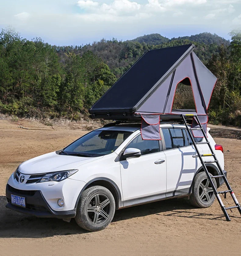 

Automatic Insulated Lightweight Roof Top Tent Camping Car Roof Top Tent Hard Shell Aluminum Cover car Roof top Tent
