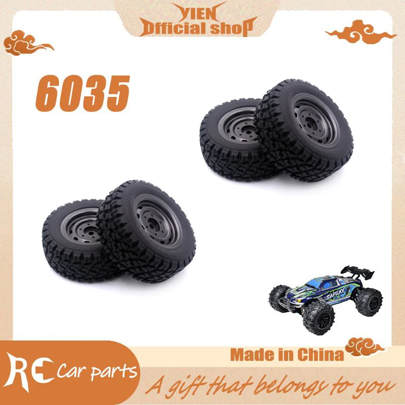 

SCY 16101 1/16 RC Car Original Spare Parts 6035 tire 4pcs Suitable for SCY 16101 16102 Car Be worth having