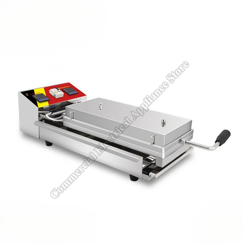 Egg Crisp Roll Machine Electric Heating Handmade Egg Roll Machine 3000W Commercial Spring Roll Pastry Crispy Egg Cone Machine