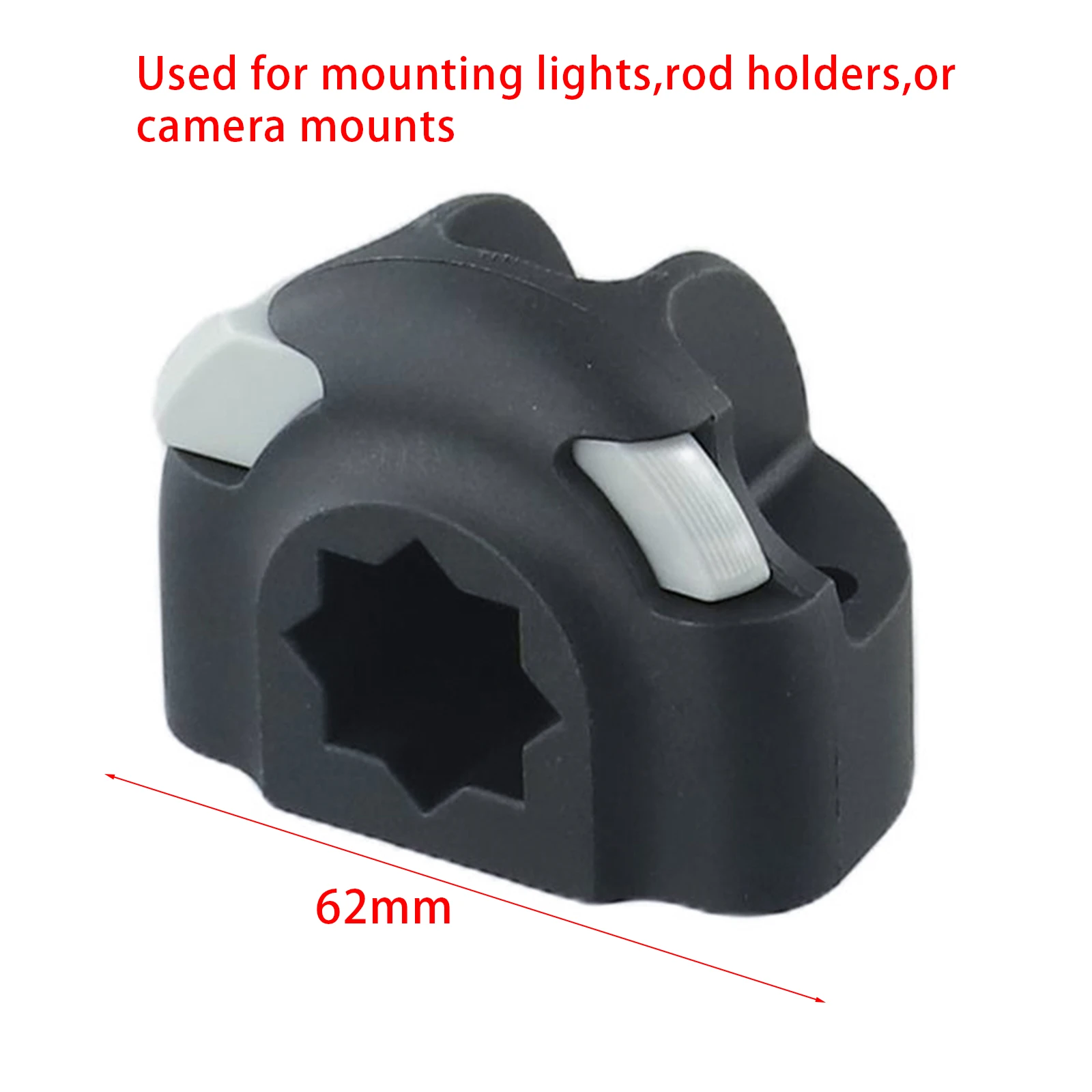 

Base Camera Mount Base Outdoor Remove Test Install Maintenance Easy To Mount New Simple ABS Plastic 65*65*20mm