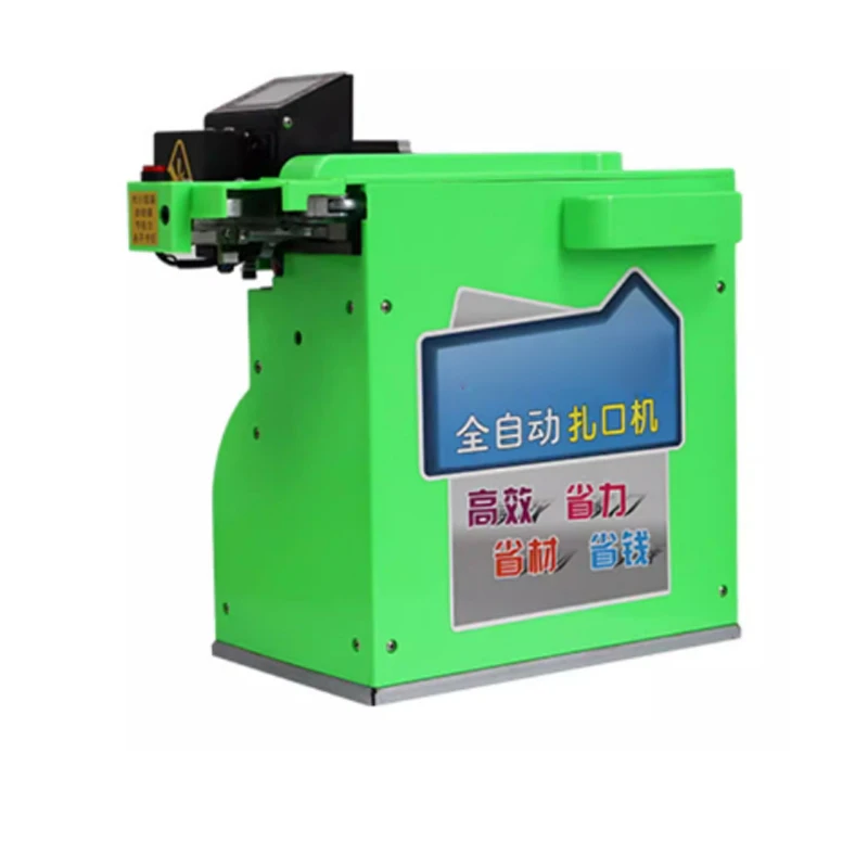 

Fully Automatic Aluminum Wire Strapping Machine Intelligent Aluminum Wire Sealing Machine for Bag Packaging Strapping Supermarke