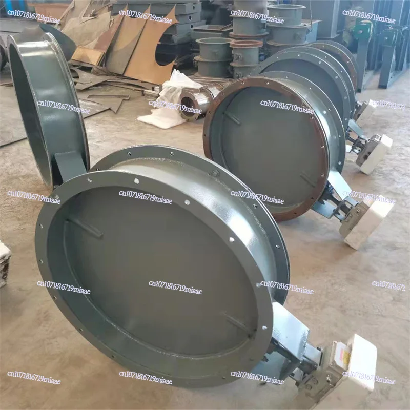 Manual Ventilation Butterfly Valve Pipeline Air Volume Control Valve Stainless Steel Turbine Louver Pneumatic Butterfly Valve