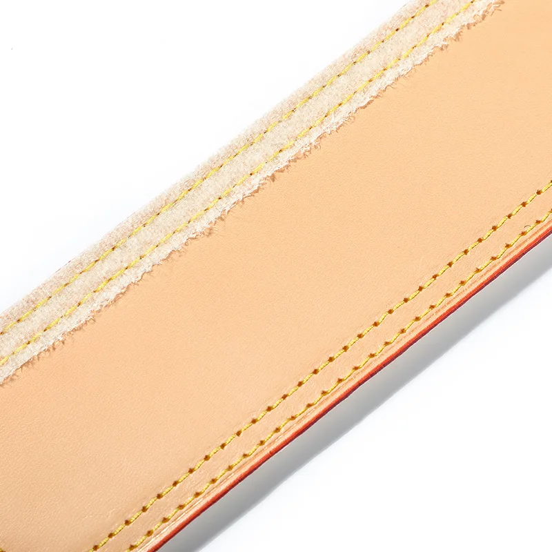 High Quality Genuine Cow Leather Vachetta Vegetable Tanned Protector Protective Sleeve Loop Pad for Handbag Bag Handles