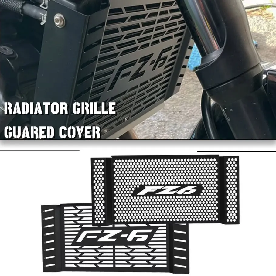 

Accessories Radiator Grille Grill Protection Guard Cover Protector Motorcycle For Yamaha FZ-6 FAZER FZ6 Fazer 2007 2005 06-2010