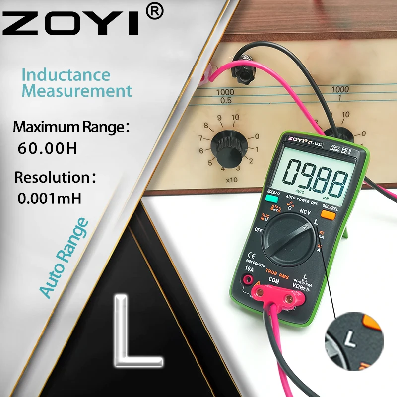 Zoyi ZT-102L ，Induc…