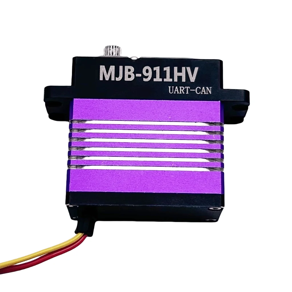 

Сервопривод шины UART-CAN MJB-911HV 8,4 В 51 кг-см, бесщеточный цифровой магнитный энкодер высокого напряжения, сервопривод для радиоуправляемых самолетов