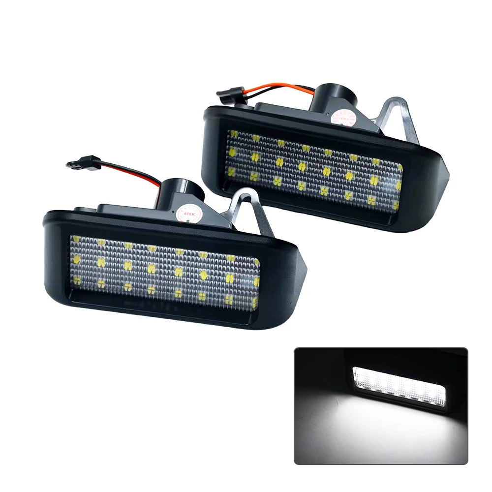 2Pcs/Set Led Licens…