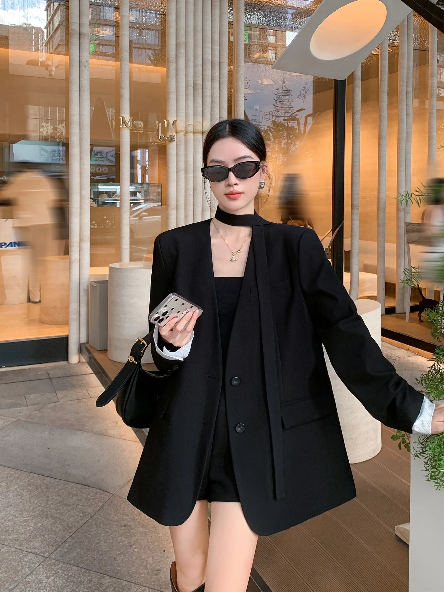 

Bla для похудения, свободное женское пальто из полиэстера с застежкой на одной пуговице Jaet Binginguo Commute Sle Long Sve