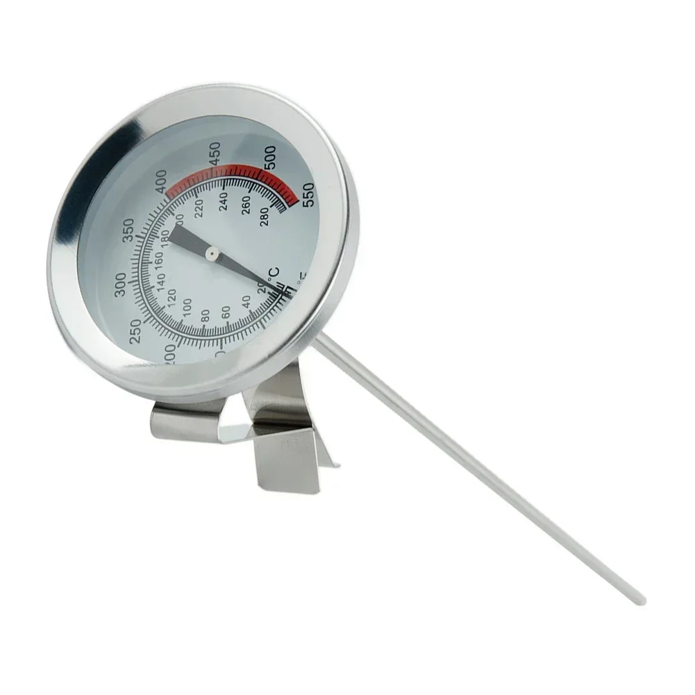 Precise and Fast Food Reading Thermometer Stainless Steel Material Metal Pointer Design Shrink Sleeve Oil Measuring Tool