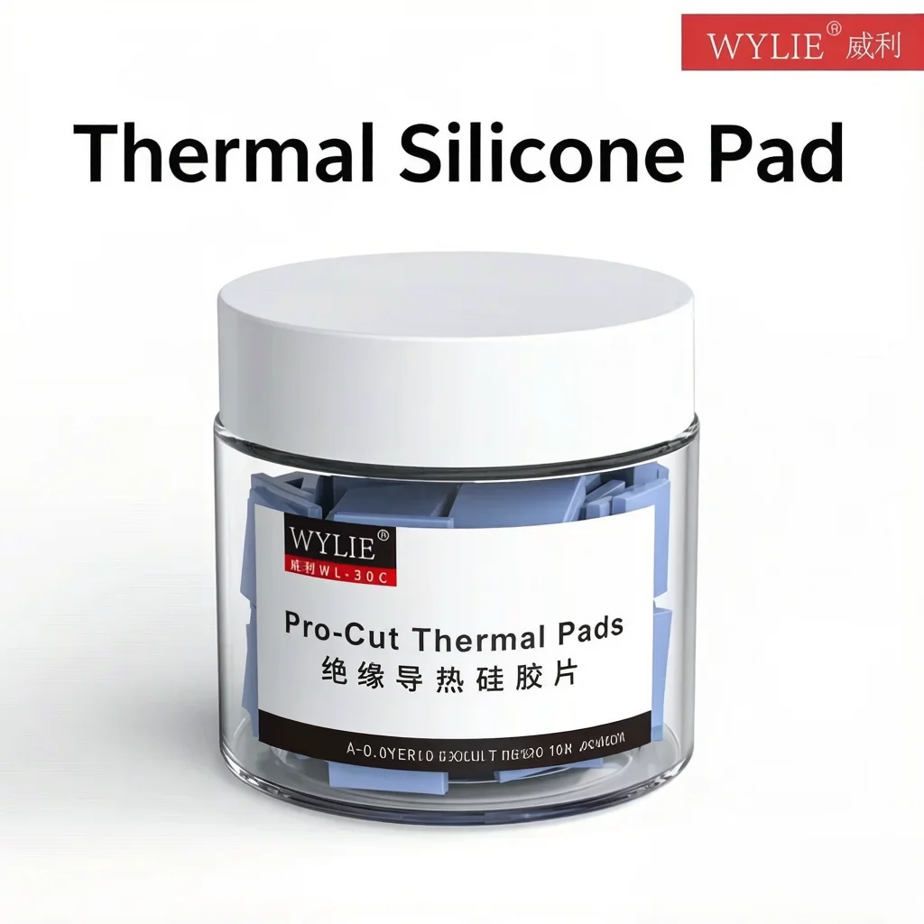 WYLIE WL-30C Blue Insulating Thermal Pad for Phone Motherboard Repair - Excellent Heat Resistance