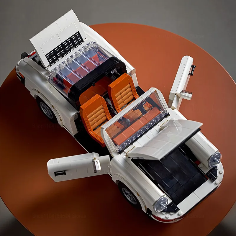 Technical Retro Car Model Building Blocks Set  2in1 Race Classic Model Kit for Adults and Teens DIY Toys 1458pcs Christmas Gifts