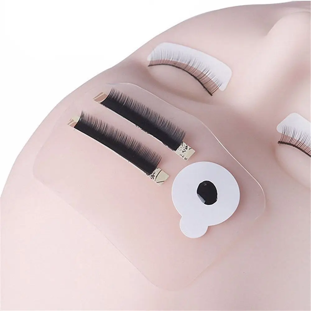 Beauty Silicone Electrostatic Glue Pad Extension Tool Eyelash Grafting Holder Lashes Tray Individual Eyelash Palette