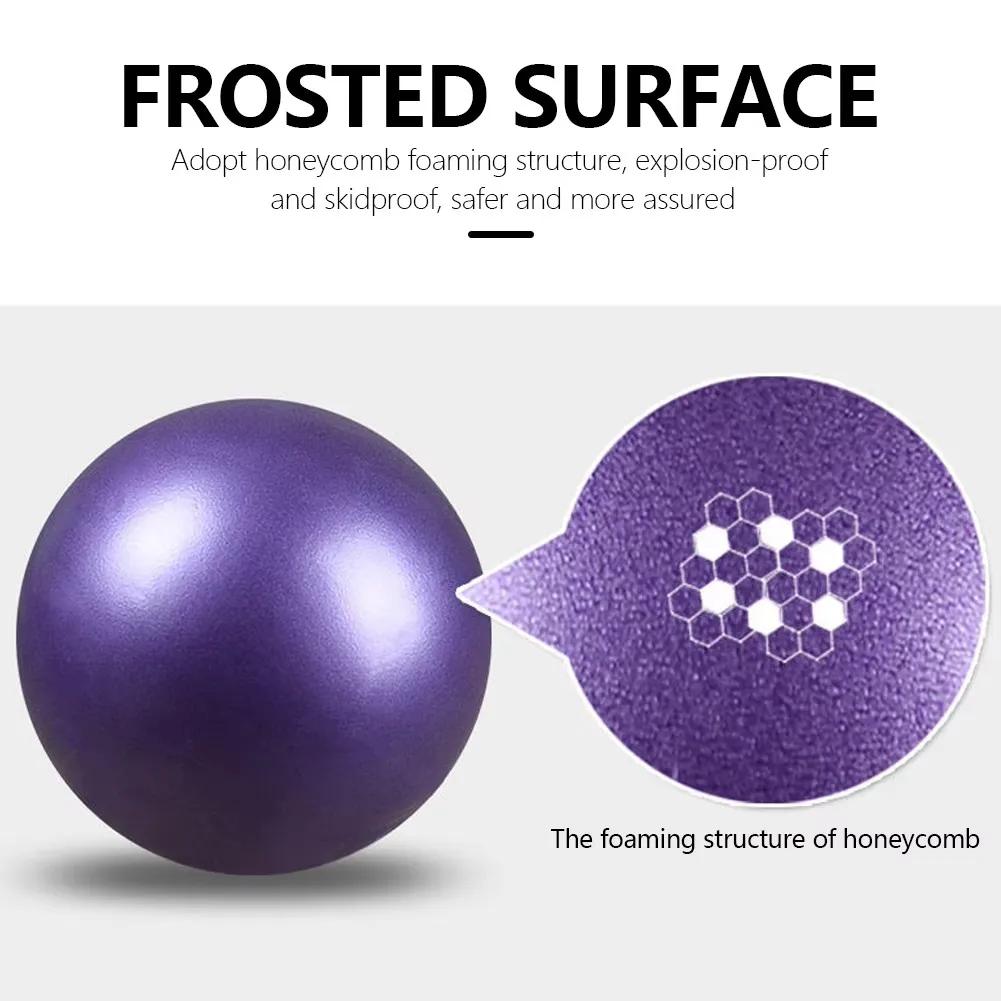 25CM New Yoga Pilates Ball Exercise Gymnastic Fitness Balance Gym Core Indoor Training Mini Balls Small Therapy Improves image 6