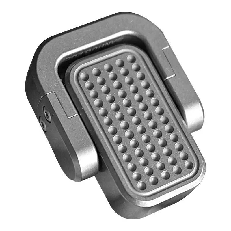 チタン合金製メカニカルパラグラフスライダーシェイクマグネットプッシュカードフィジェットローラーEDCストレス解消オフィスデスクトイ