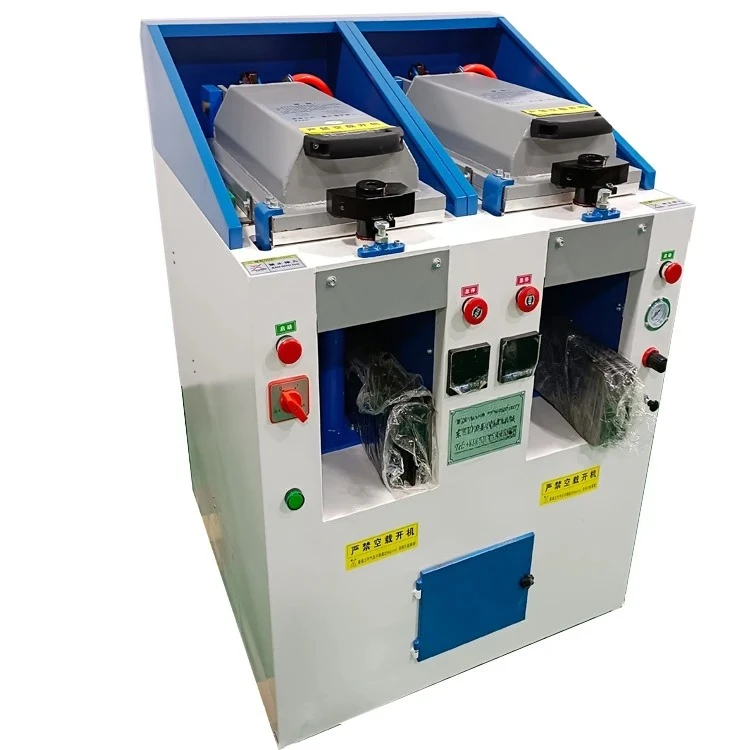 Automatic Cover Type Double Head Shoes Machine Sole Pressing Machine Footwear Sole Attaching Press Machine