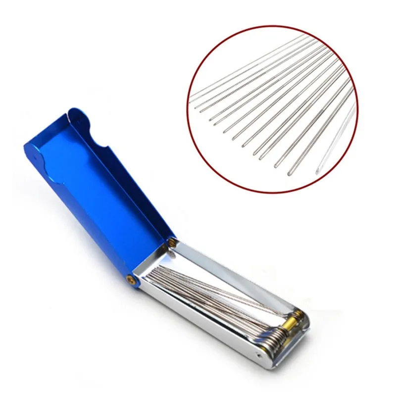 Round Fine Slotting File For Guitar Nut Saddle Groove Polishing Professional Luthier Maintenance Repair Tool For Acoustic Guitar