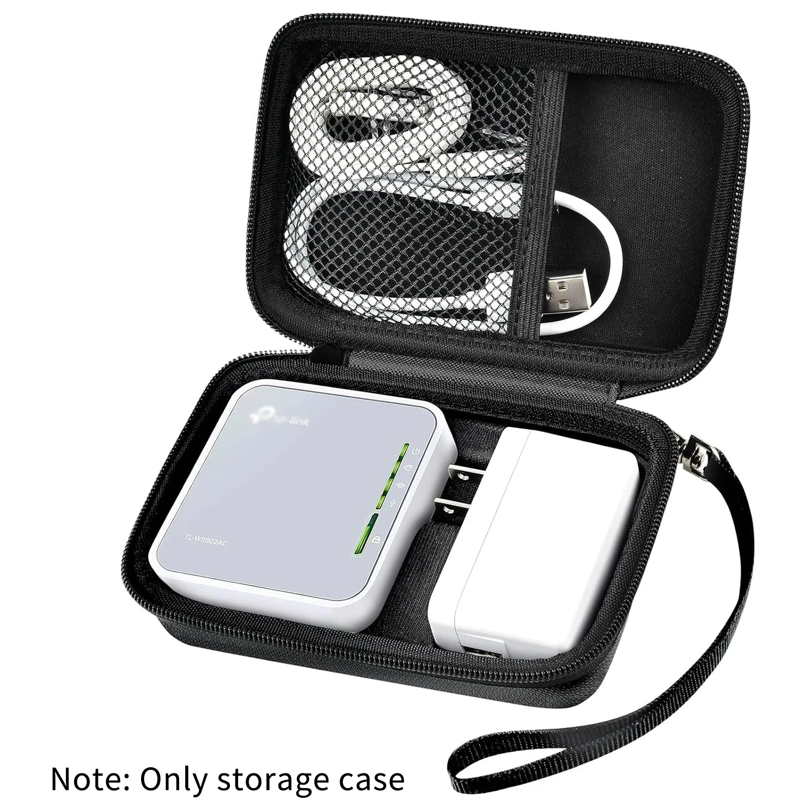 Case Compatible with TP-Link AC750 Wireless Portable Nano Travel Router. for Hotspot WiFi Devices Storage Carrying Box Holder