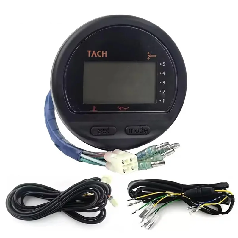 

6Y5-8350T-01 Digital Multi-Function Tachometer Gauge With Harness For 225HP 250HP Outboard Motor Engine