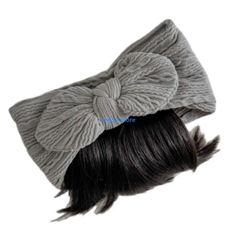 

63HE Fashionable Bowknot Hat Hairpiece for Newborns, Kids Cosplay Headwear Bowknot Hairband Toddlers Hair Accessory