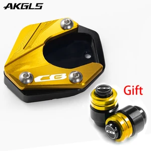 Für Honda CB500X CB650R CB500F CB125R CB300R CB400X CBR650R Accessoires Kickstand Foot Side Support Extension CB 500X CB 650R 10 Hauptverkaufszubehör für CB 300R Honda - №4