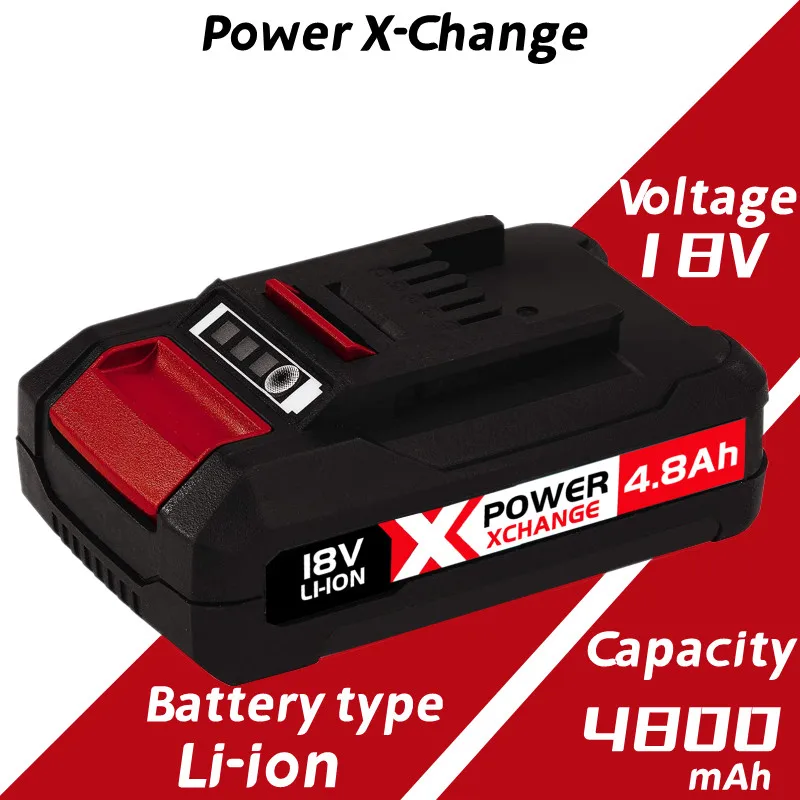 

1-3PCS Power X-Change 18V,4.8Ah Lithium-Ion Battery Universally Compatible With All PXC Power Tools And Garden Machines