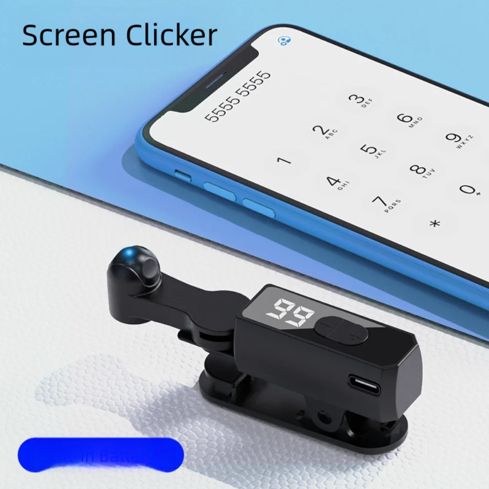 Screen Auto Clicker Rechargeable Multi Functional Auxiliary Clicker For Boost Live Broadcast Engagement With Speed & Ease-image
