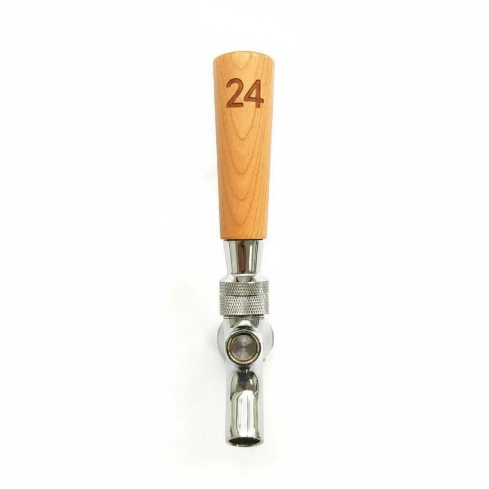 Short Wooden Beer Handle Solid Wood Wooden Brew Spout Knob Handle Easy Easy-Grip