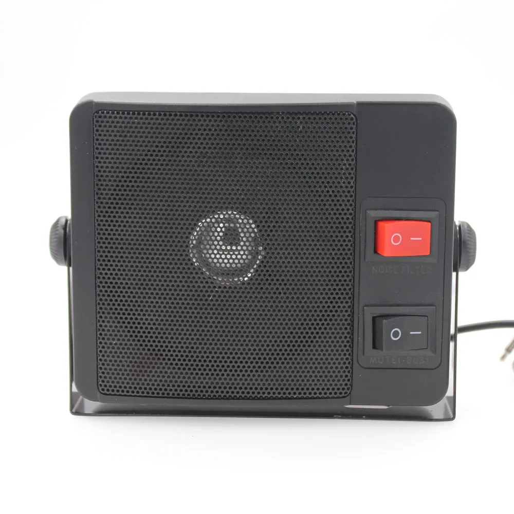 3.5mm Diamond Heavy Duty TS-750 External Speaker Amplifier For QYT ICOM KENWOOD Car Walkie Talkie Ham CB Station Two Way Radio