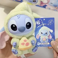 New Stitch Eat Something Before Sleep Series Blind Box Plush Dolls Pendant Cute Doll Ornament Mystery Box Surprise Toys Gifts