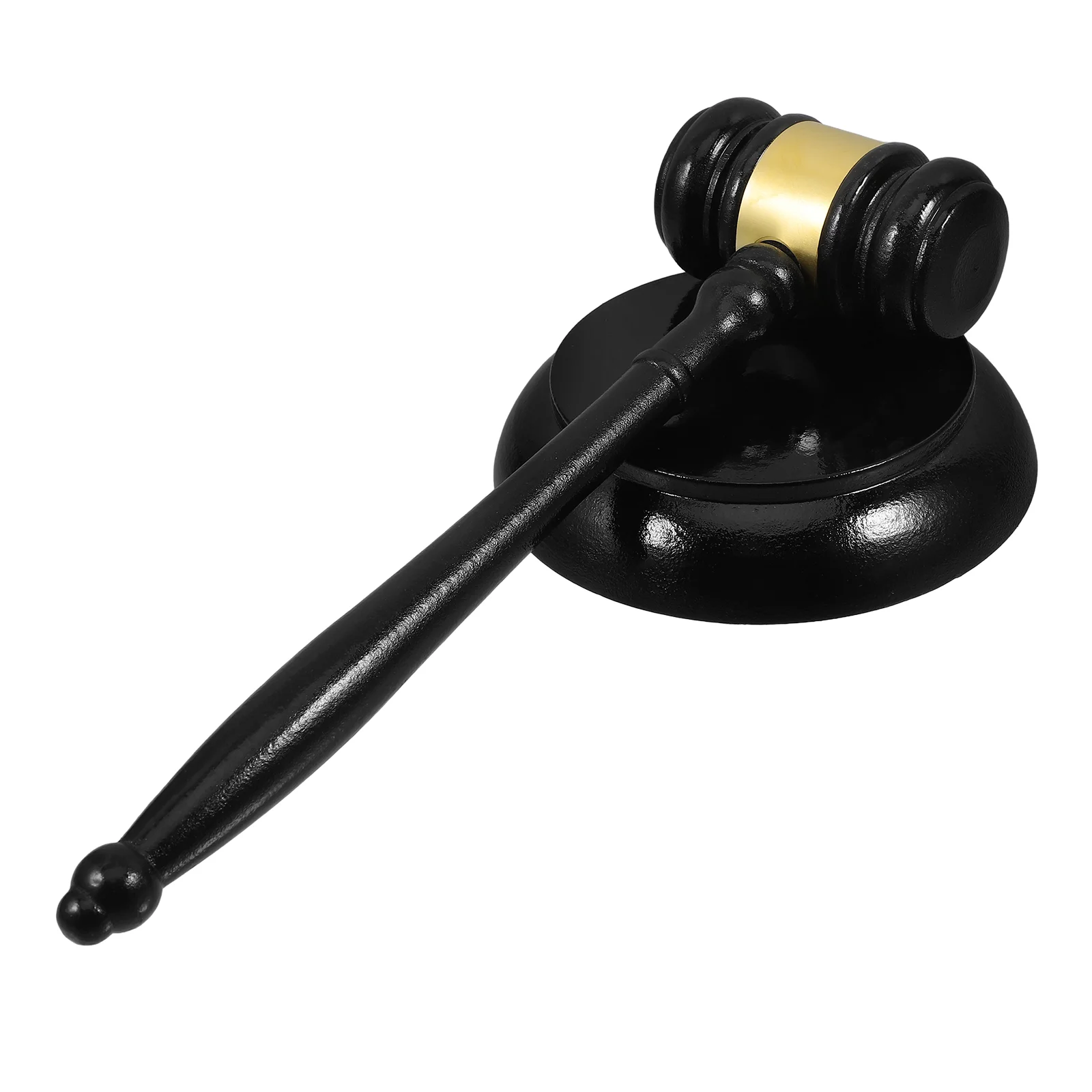 Men Apparel Auction Hammer Sale Gavel Wooden Toy Court Hammers Judge Gavels Black Man