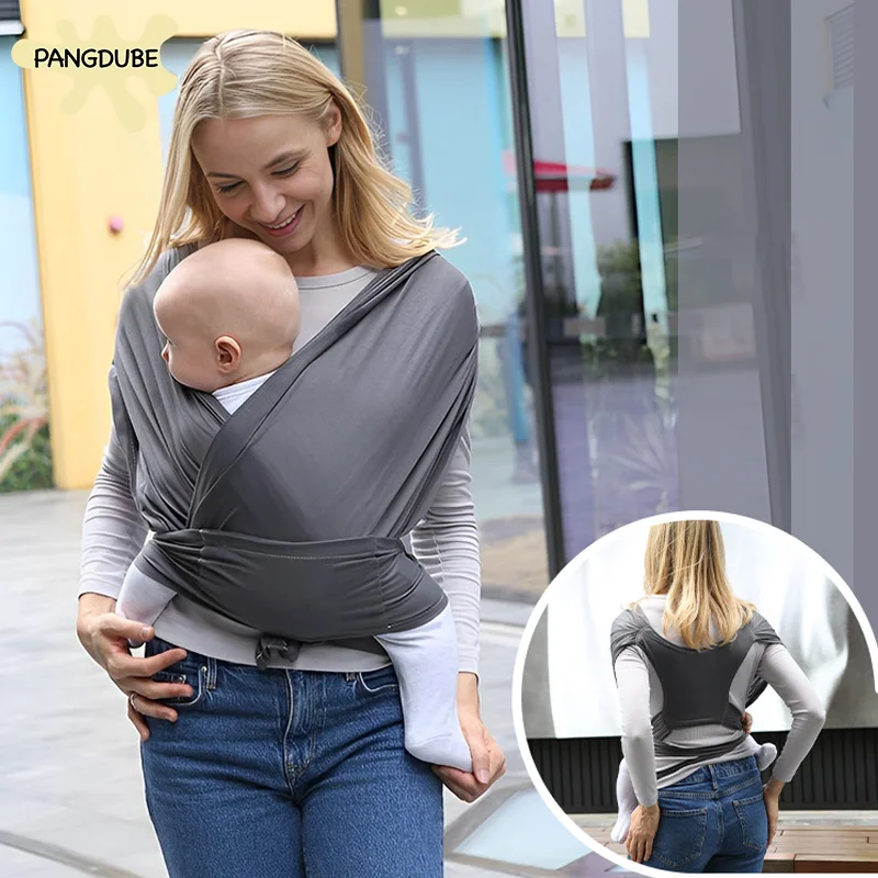 PANGDUBE Baby Wrap Carrier Sling for Baby Carrier Scarf Kangaroo for Babies Ergonomic Polyester Yarn Fabric Baby Kangaroo