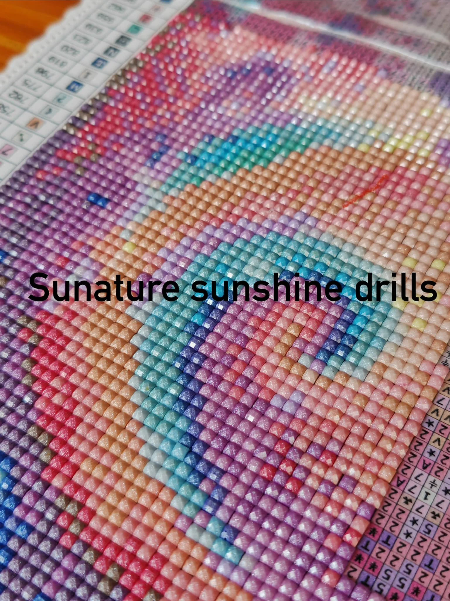 Imagem -03 - Full Sunshine Diamond Painting Kits Beauty Art Square e Round Drills