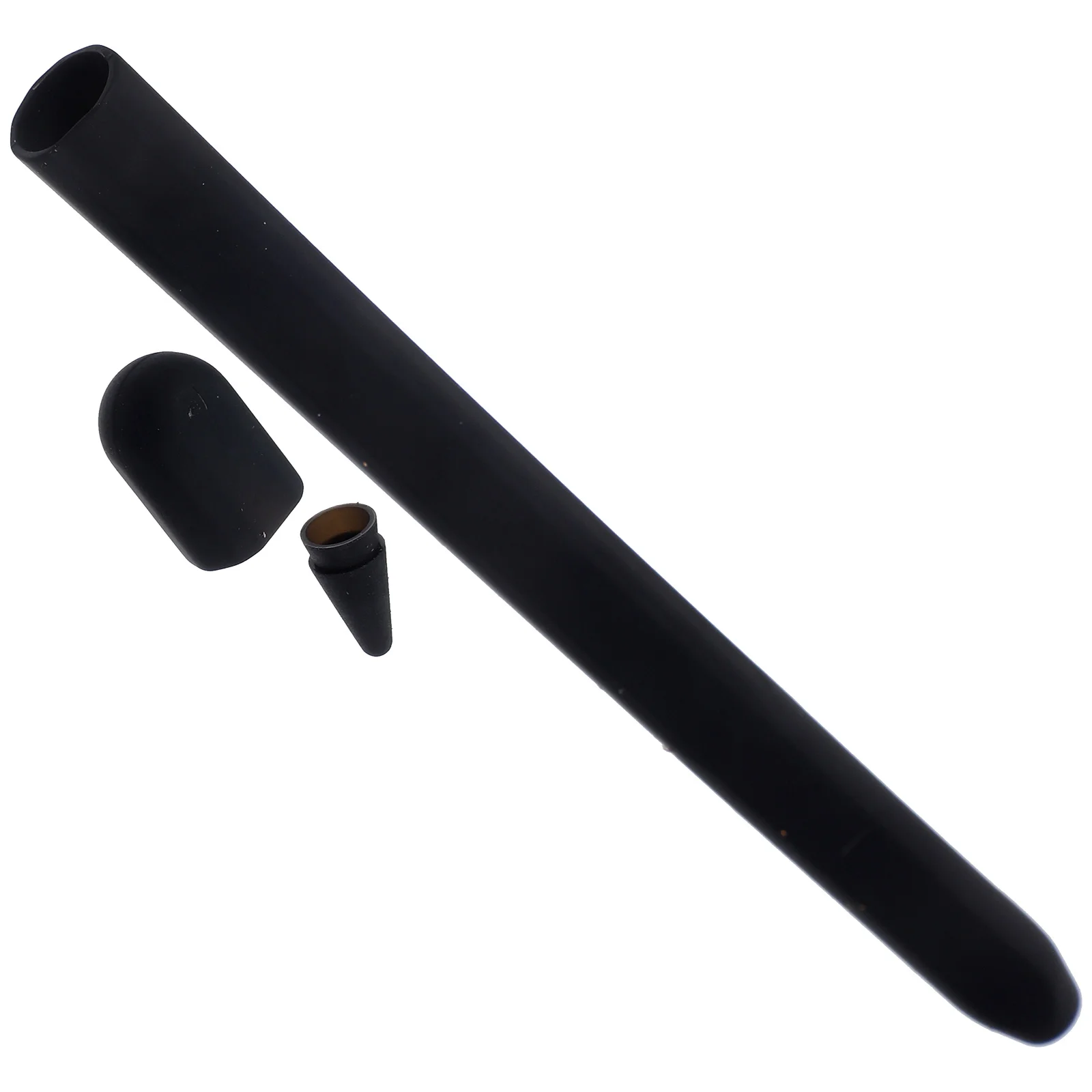 

Stylish Carrot-Shaped Silicone Stylus Pen Cover Anti-Slip Protection for Pencil 2 Durable Gift Choice Stylus Pen Case