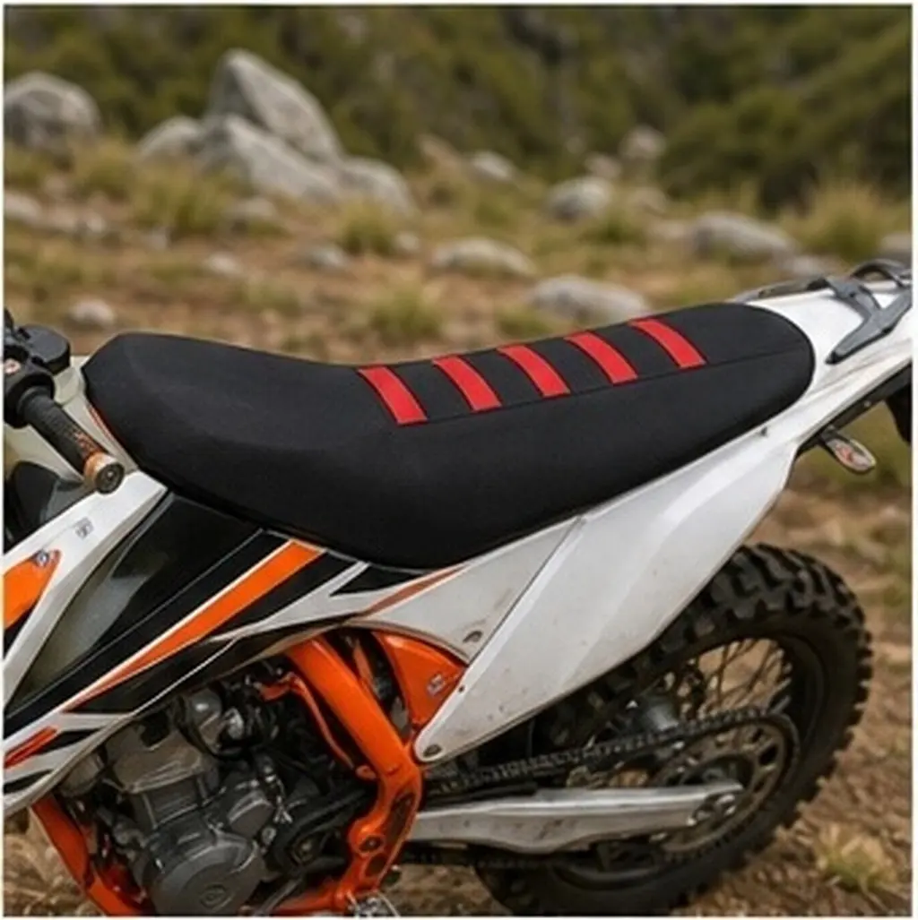 Universal Anti Skid Motorcycle Seat Cover Waterproof Non Slip Dirt Bike Protector for Off Road Motocross Enduro Atv Scooter