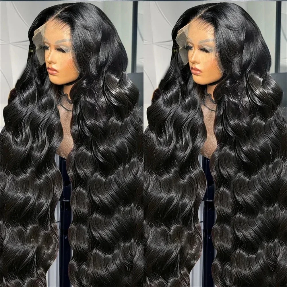 6x4 5x5 Glueless Preplucked Wigs Ready To Wear Body Wave Wave Frontal Wig 13X4 13x6 360 HD Transparent Lace Front Human Hair Wig