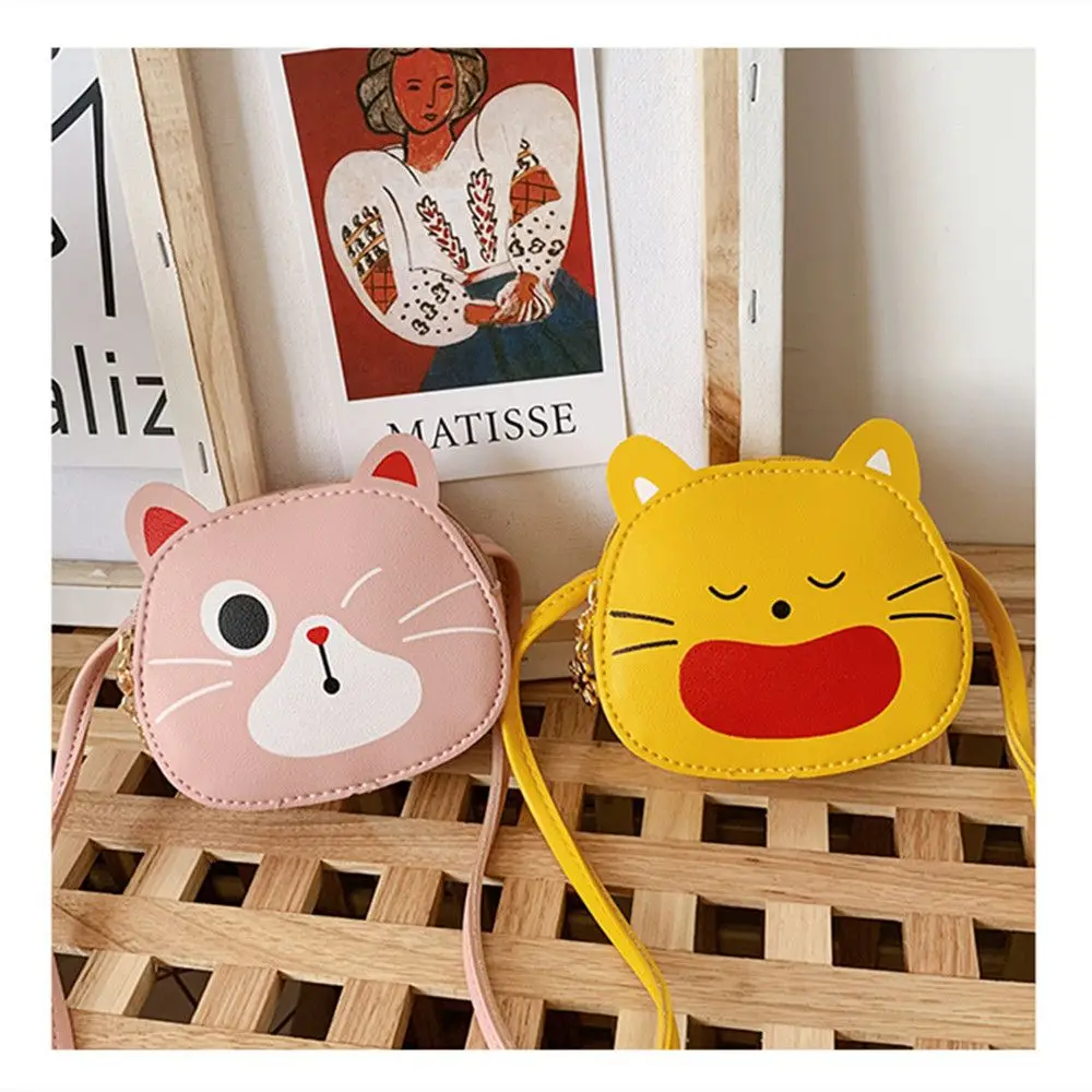 Regalo per bambini in età prescolare Borsa a tracolla per neonato Borsa a tracolla per gatto carina